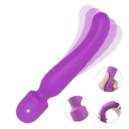 LuxeGlide Pro™ – Premium 360° Rotating Vibrator, IPX7 Waterproof, 9 Modes & Ultra-Soft Silicone