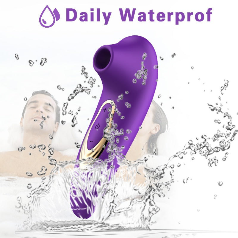 Silky-Smooth Suction Vibrator for Beginners, 5 Modes & IPX7 Waterproof Massager For Female Adult
