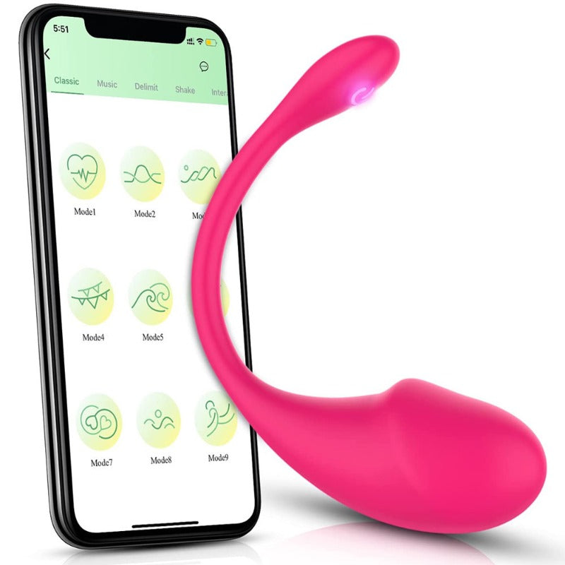 9 Vibrating Modes PulseWave Mini Wearable Vibrator – Discreet, Powerful, & Bluetooth-Enabled