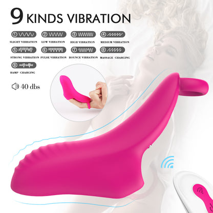 Mini finger jumping egg female masturbator strong shock sex products jumping egg yin emperor stimulation labor saving vibration finger cover