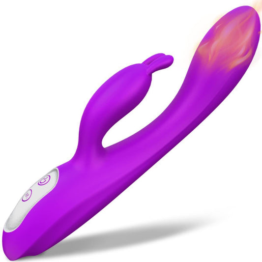 9 powerful modes Rabbit Vibrator with Advanced Heating Technology for Ultimate Sensual Experience and Long-Lasting Pleasure, Ideal for Intimate Moments and Personal Satisfaction