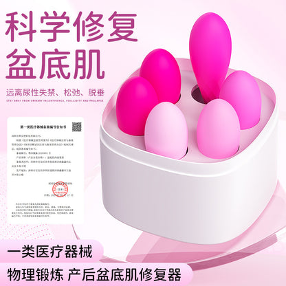 Postpartum Pelvic Floor Muscle Repair Six-piece Kegel Ball Women's Vaginal Dumbbell Trainer Sex Products Contraction Ball