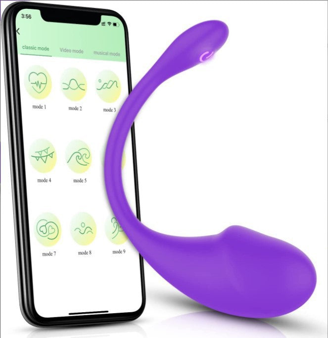 9 Vibrating Modes PulseWave Mini Wearable Vibrator – Discreet, Powerful, & Bluetooth-Enabled
