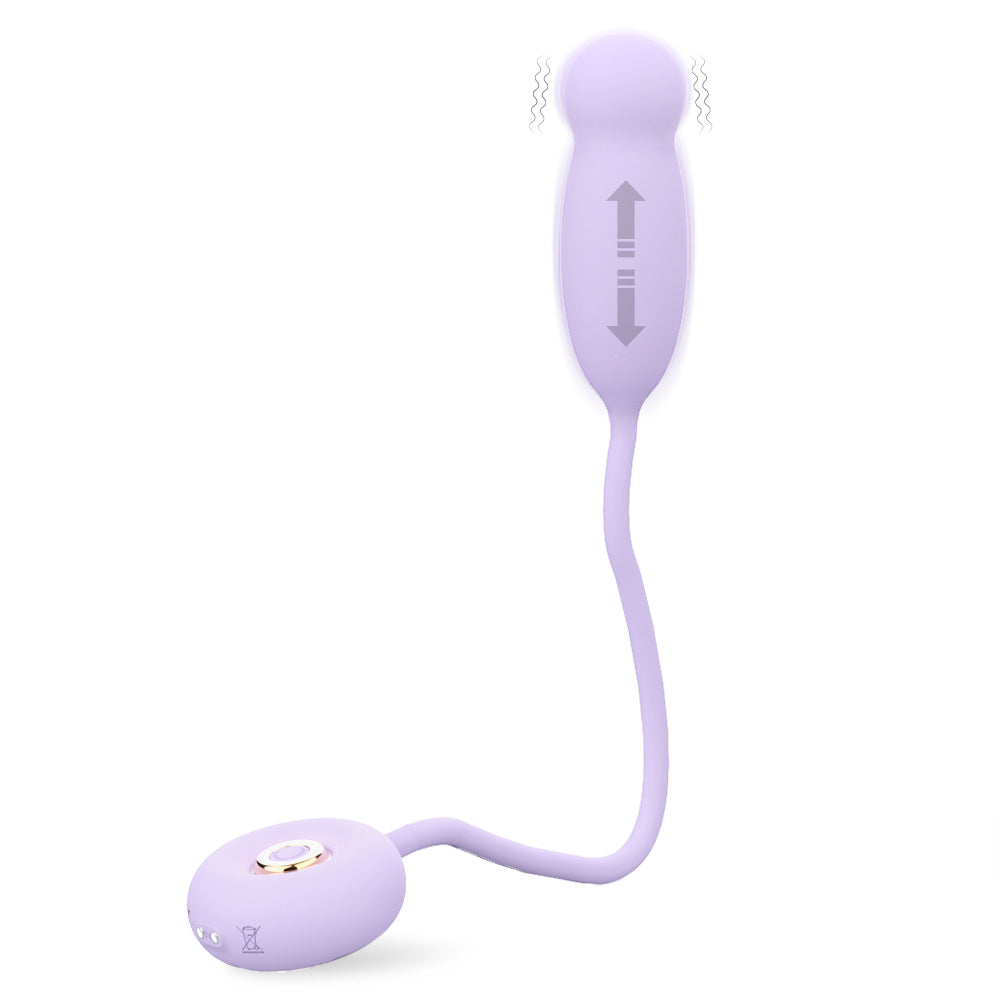 CozyFlex Glow™ – Extendable Heating Vibrator with 9 Modes, Handhold Switch Control Telescopic Heating Love Vibration