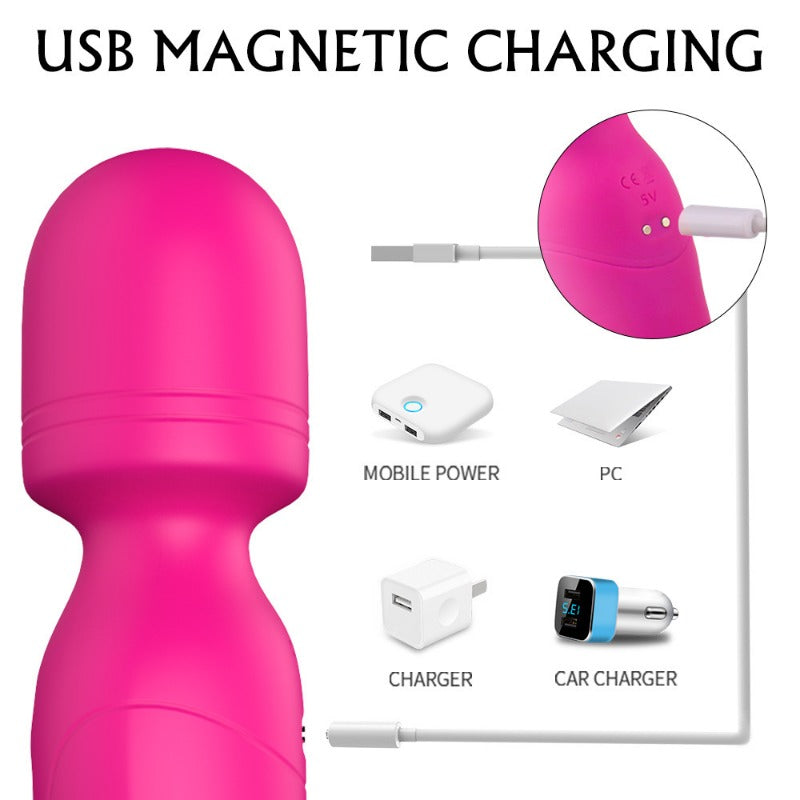 LuxeGlide Pro™ – Premium 360° Rotating Vibrator, IPX7 Waterproof, 9 Modes & Ultra-Soft Silicone