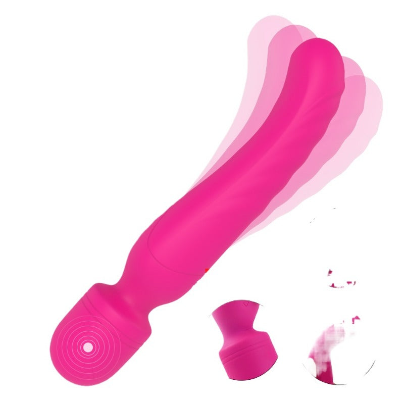LuxeGlide Pro™ – Premium 360° Rotating Vibrator, IPX7 Waterproof, 9 Modes & Ultra-Soft Silicone