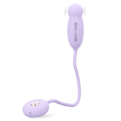 CozyFlex Glow™ – Extendable Heating Vibrator with 9 Modes, Handhold Switch Control Telescopic Heating Love Vibration