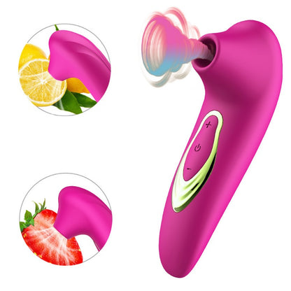 Silky-Smooth Suction Vibrator for Beginners, 5 Modes & IPX7 Waterproof Massager For Female Adult